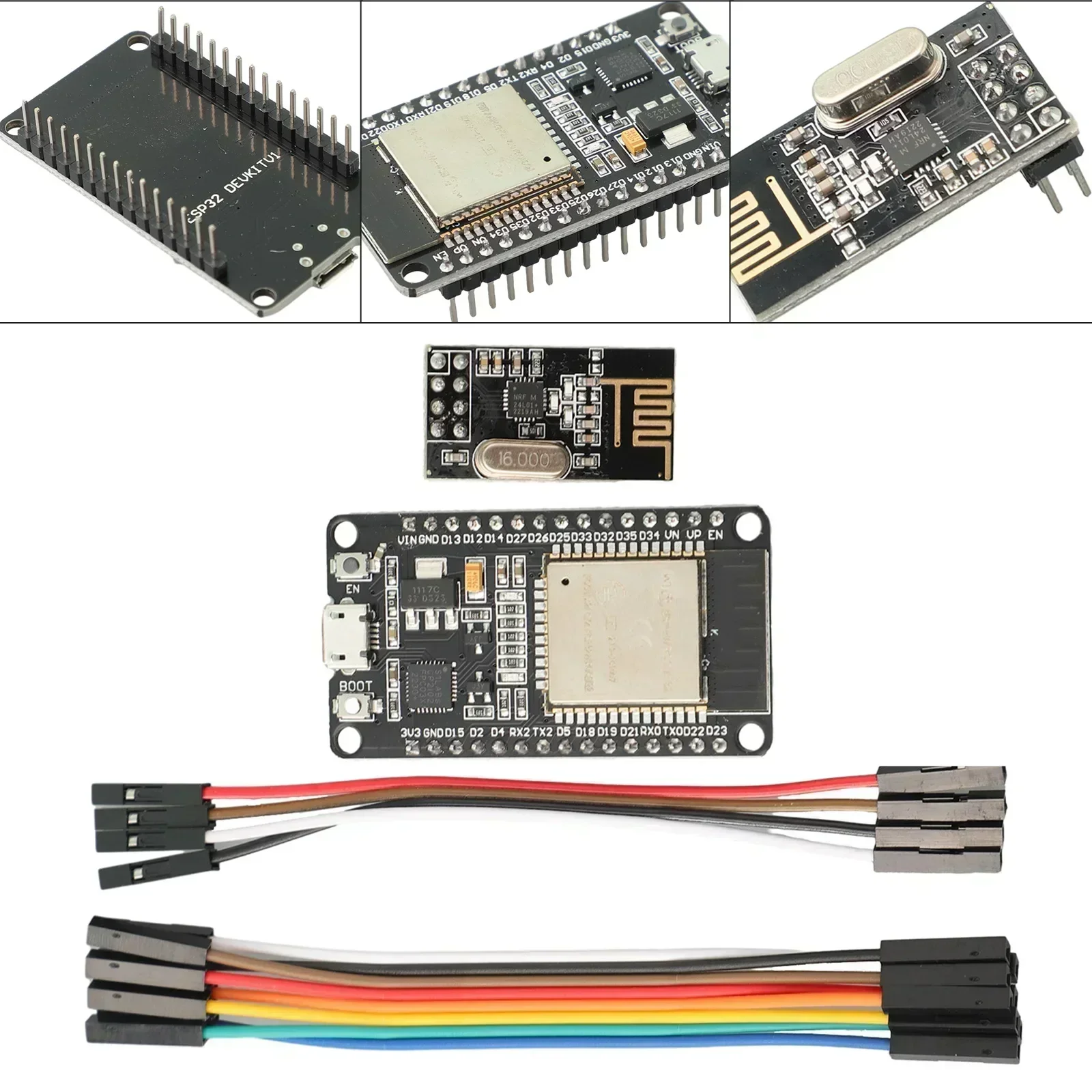 Nrf24L01 - OpenDTU For DIY Kit, ESP32+NRF24L01+Cable, Real