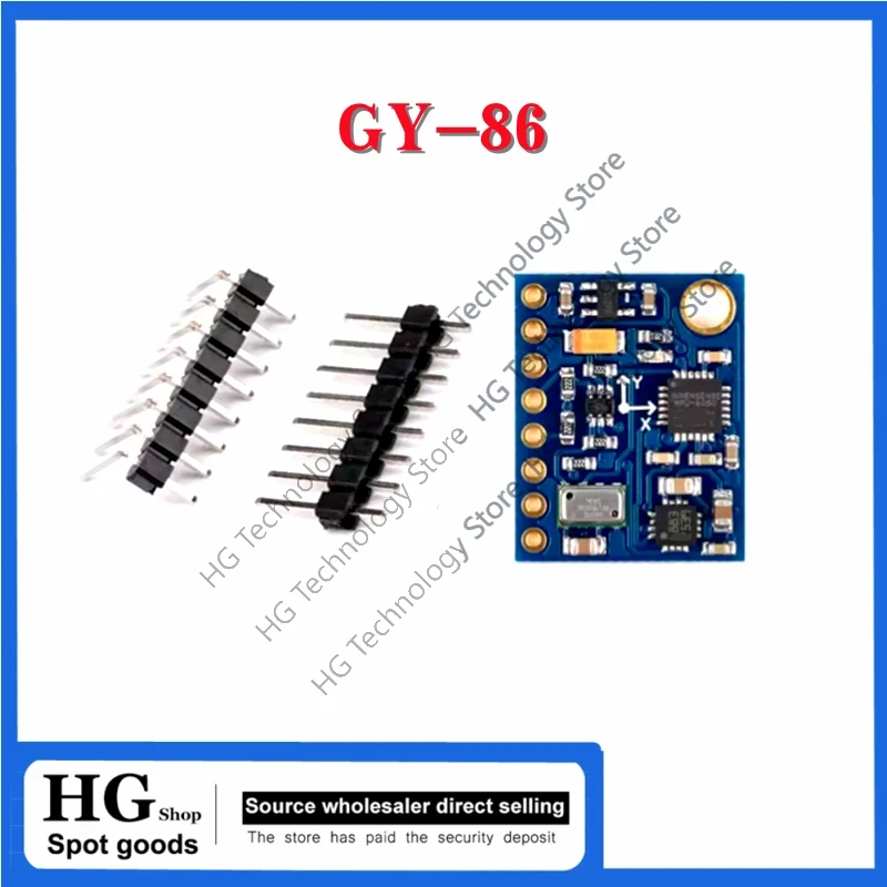 Mpu6050 - GY-86 10DOF MS5611 HMC5883L MPU6050 Flight