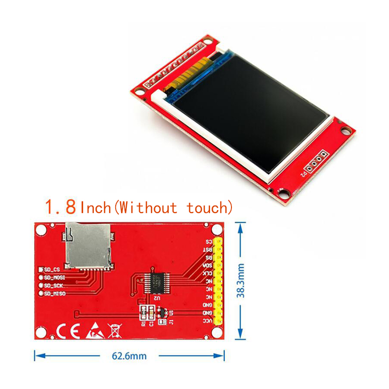 1.44/1.8/2.0/2.2/2.8 Inch TFT  - огляд і ціна Ili9341