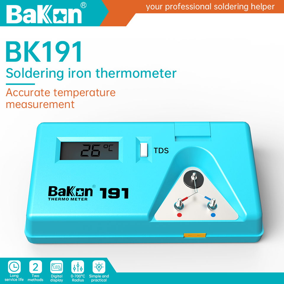 Bakon BK191 Soldering Iron Tip - огляд і ціна Soldering Iron Temperature Probe