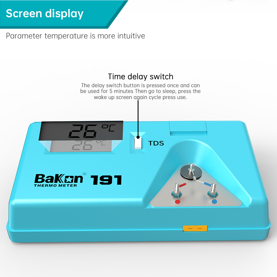 Bakon BK191 Soldering Iron Tip - огляд і ціна Soldering Iron Temperature Probe