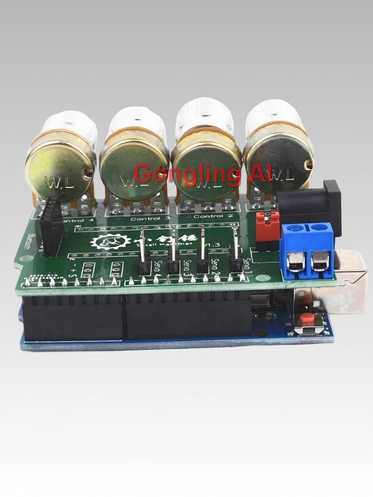 4 Channels Knob Servo Controll - огляд і ціна Servo Sg90