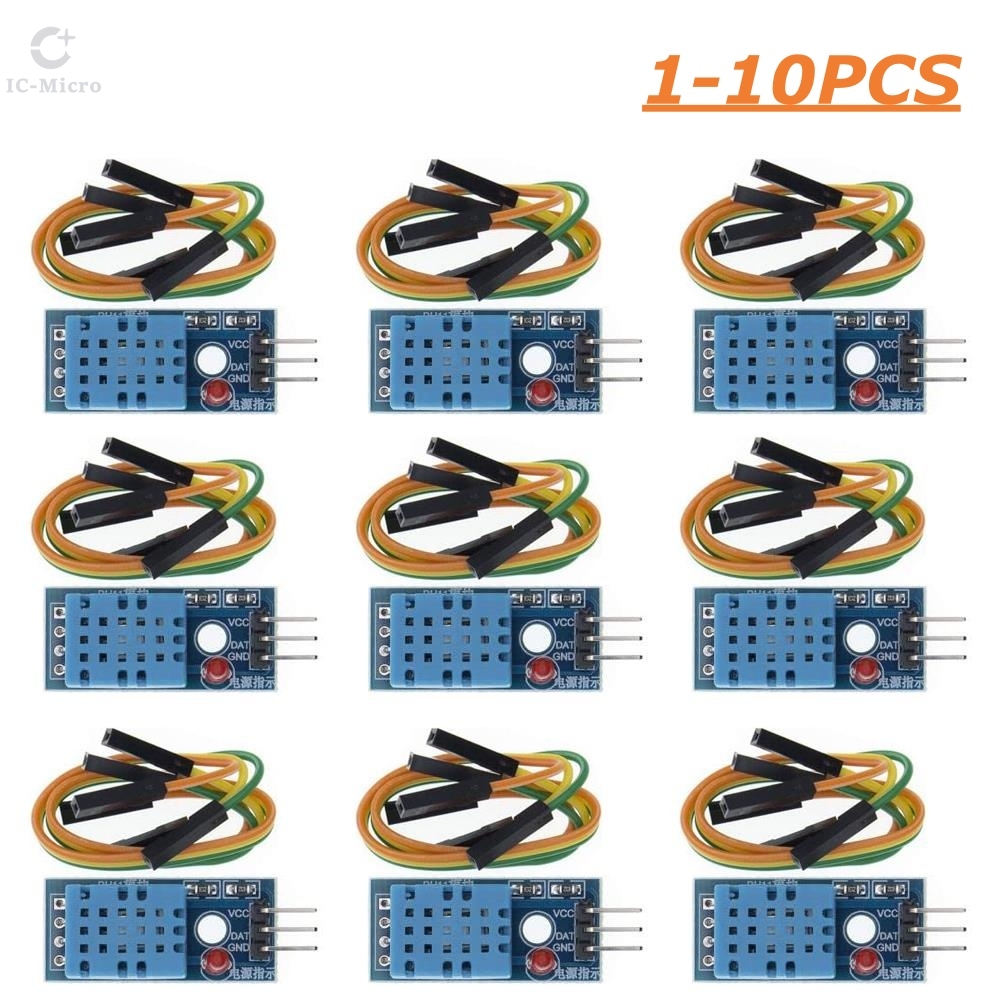 XZG 1-10pcs DHT11 Sensor Modul - огляд і ціна Dht11