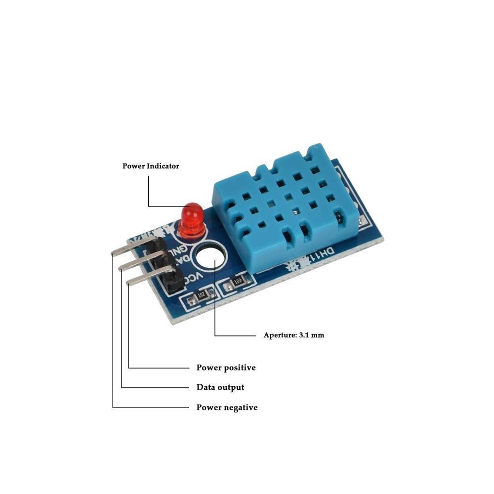 XZG 1-10pcs DHT11 Sensor Modul - огляд і ціна Dht11