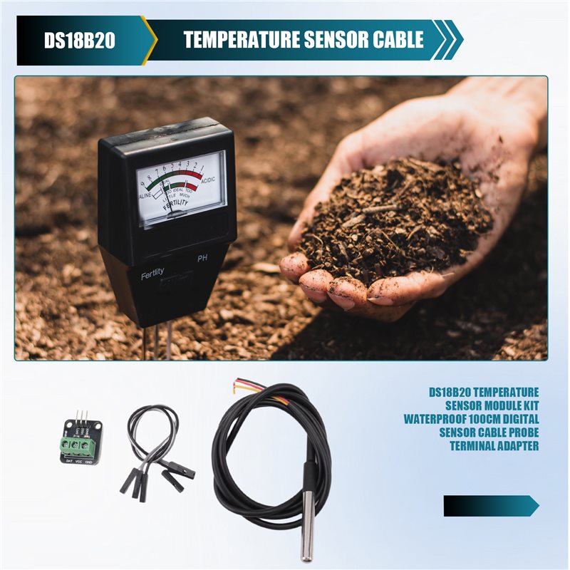 [A93Z!】 DS18B20 Temperature Se - огляд і ціна Ds18B20