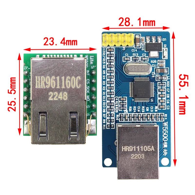 AA60 W5500 Ethernet Network Mo - огляд і ціна Ethernet W5500
