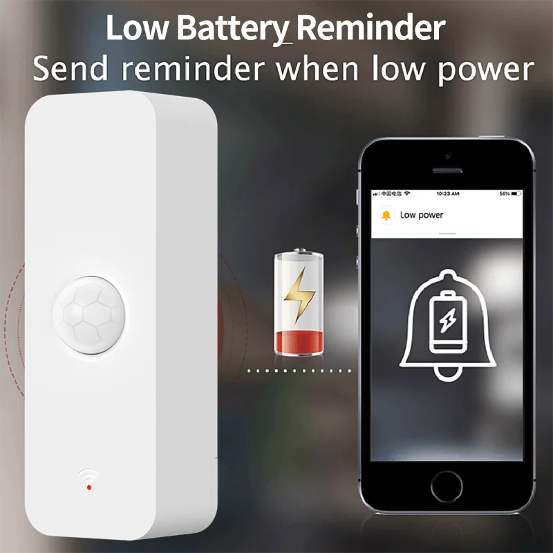 Tuya WiFi Zigbee PIR Motion Se - огляд і ціна Pir Motion Sensor