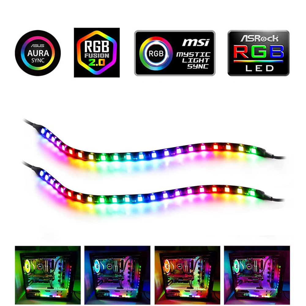 WS2812b ARGB LED Strip 5V 60Le - огляд і ціна Ws2812B Strip 5V