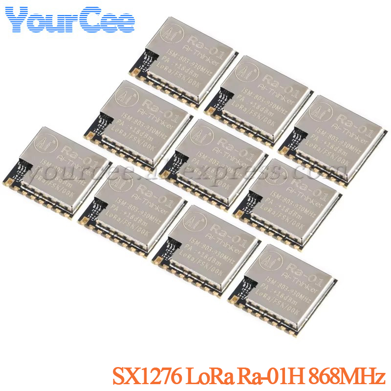 10pcs/1pc SX1276 LoRa Ra-01H 8 - огляд і ціна Lora Rfm95