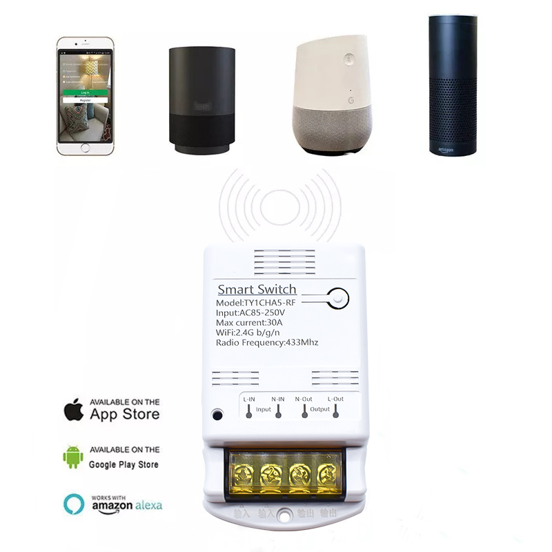 Wifi 30A Relay Module 85-250V  - огляд і ціна Ir Remote Module