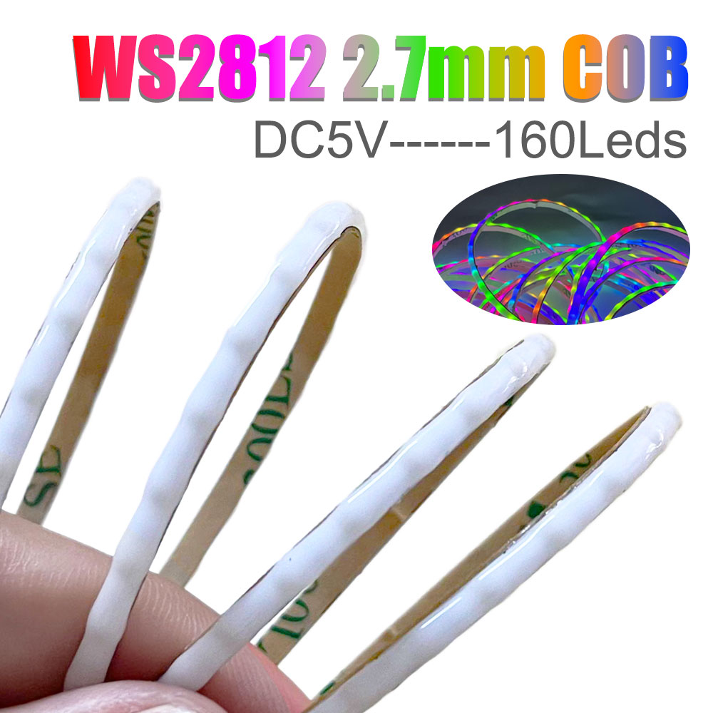DC5V 2.7mm Ultra Narrow WS2812 - огляд і ціна Ws2812B Strip 5V