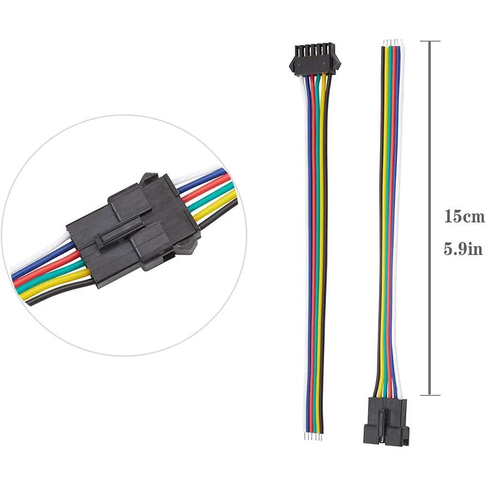 JST SM Male Female LED Extensi - огляд і ціна Ws2812B