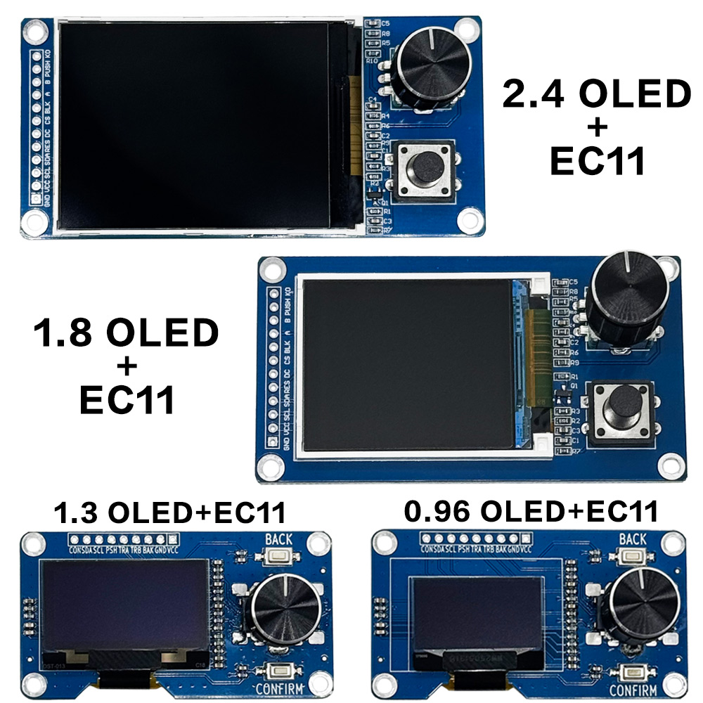 TFT OLED Module EC11 with Rota - огляд і ціна Tft Display 2.4
