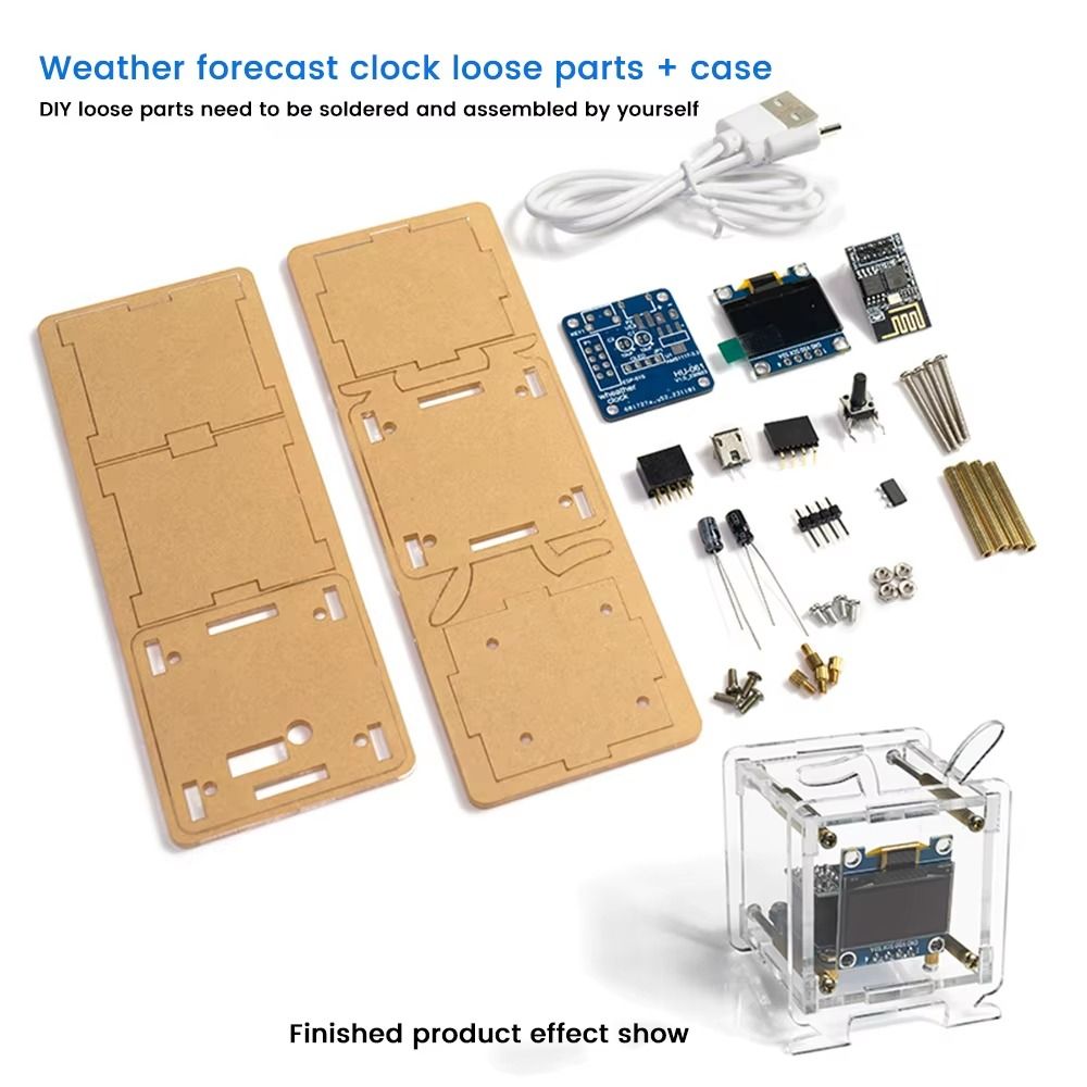 0.96 Inch OLED Display Weather - огляд і ціна Oled Display 0.96