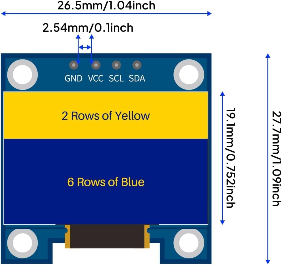 3PCS 0.96 Inch OLED Display Sc - огляд і ціна Oled Display 0.96