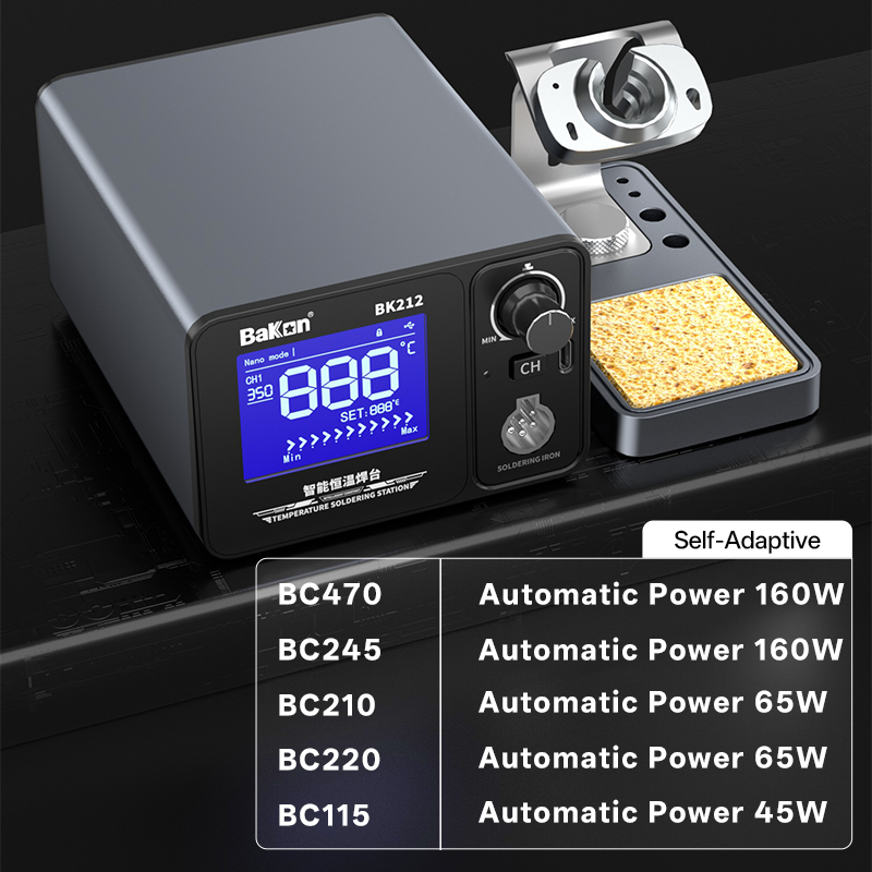 Bakon BK212 Smart Soldering St - огляд і ціна Soldering Iron Temperature Probe