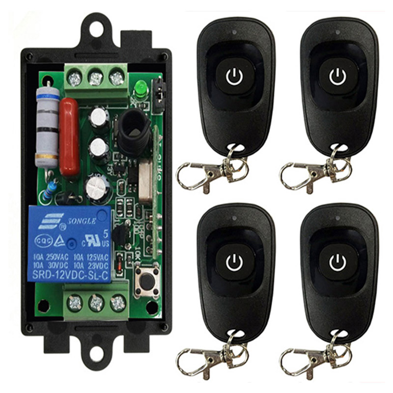 AC 220 V 1CH 1 CH Wireless RF  - огляд і ціна Relay Module 1 Channel