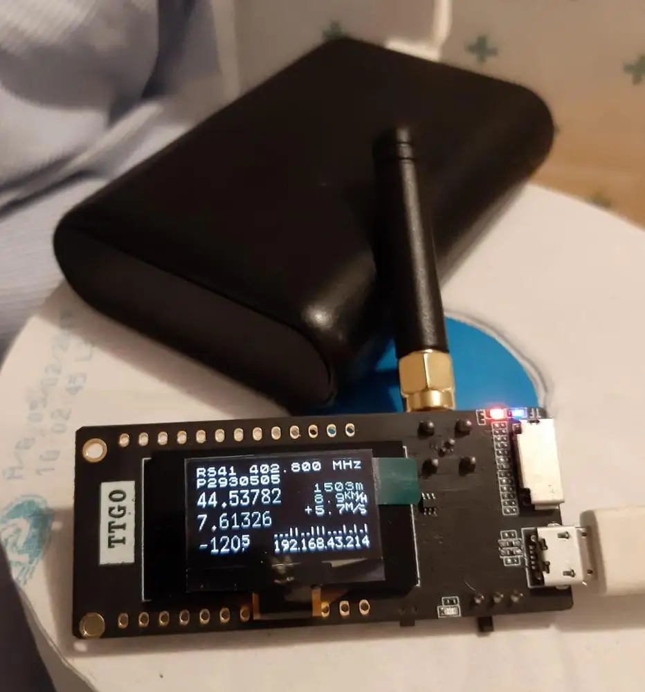 LILYGO® TTGO LoRa32 V2.1_1.6 V - огляд і ціна Oled Display 0.96
