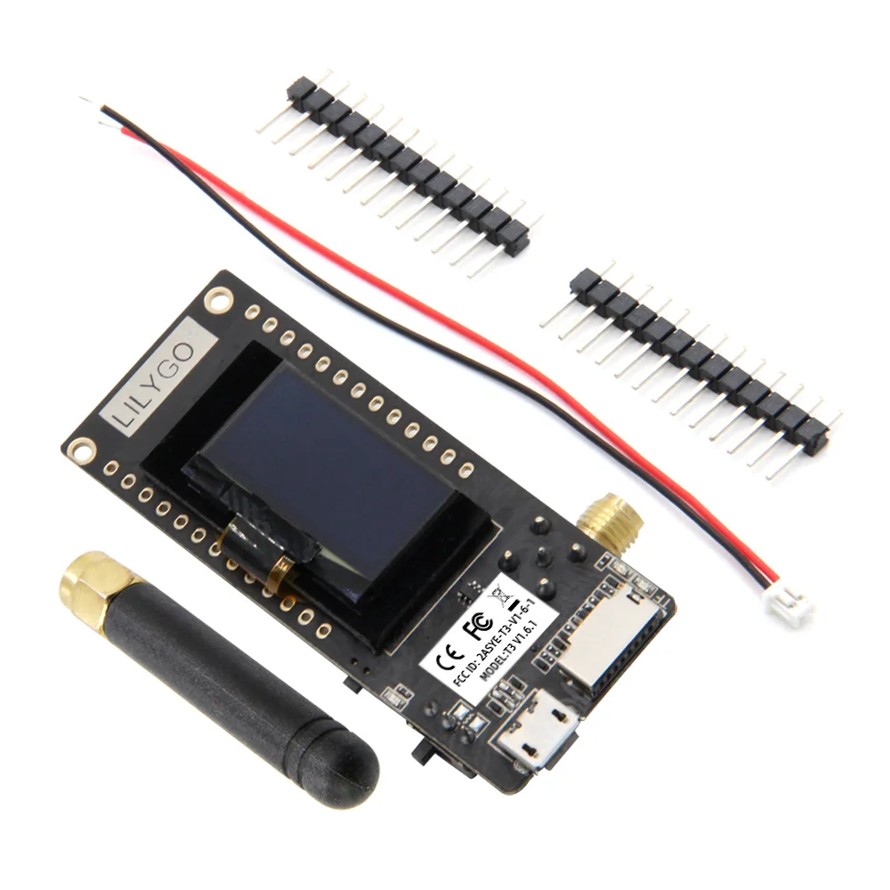 LILYGO® TTGO LoRa32 V2.1_1.6 V - огляд і ціна Oled Display 0.96