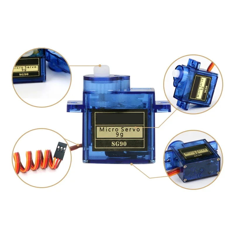 2/4/8/20Pcs SG90 9G Micro Serv - огляд і ціна Servo Sg90