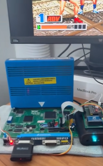 Neo Geo MV1C HDMI Mod Kit Digi - огляд і ціна Neopixel