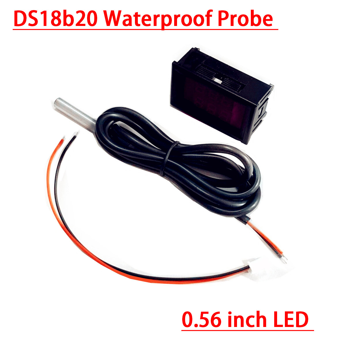 DC 12V 24V DS18b20 LED Digital - огляд і ціна Ds18B20