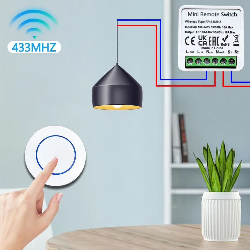 433HMz Wireless Light Switch 1 - огляд і ціна Joystick Module