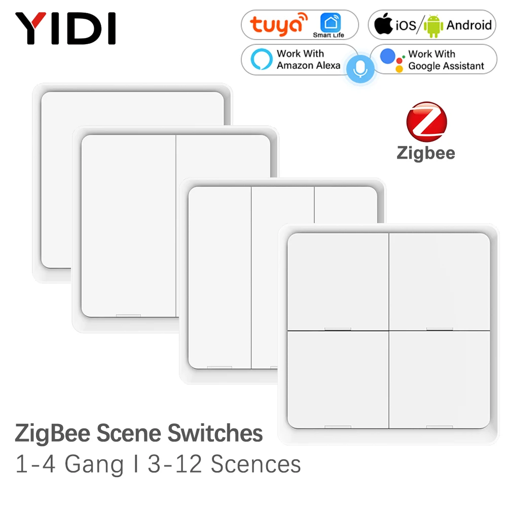 ZigBee Wireless 4 Gang 12 Scen - огляд і ціна Relay Module 1 Channel