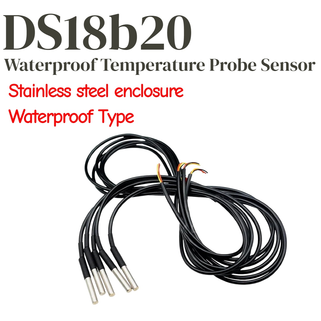 1/5pcs DS18b20 Temperature Pro - огляд і ціна Ds18B20