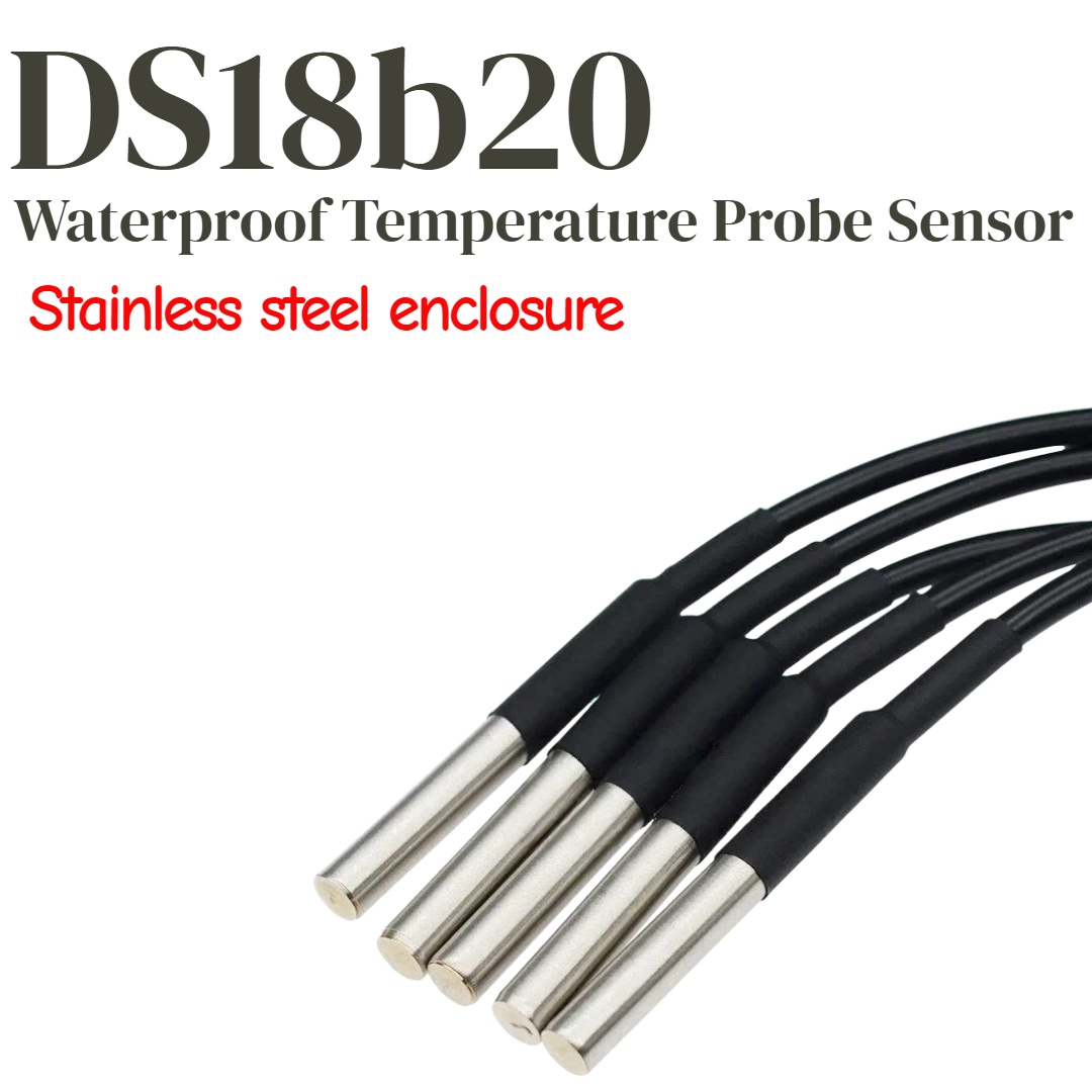 1/5pcs DS18b20 Temperature Pro - огляд і ціна Ds18B20