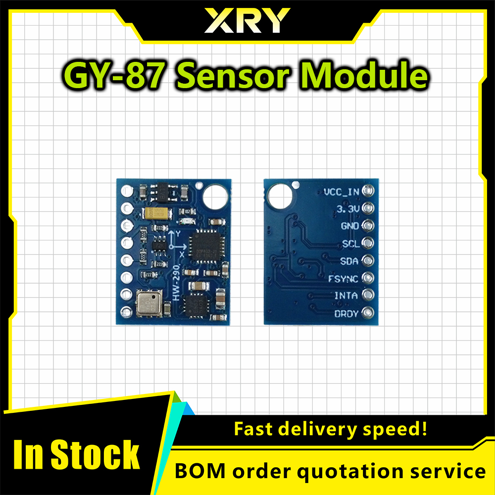XRY GY-87 10DOF IMU Sensor Mod - огляд і ціна Mpu6050