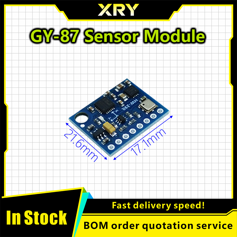 XRY GY-87 10DOF IMU Sensor Mod - огляд і ціна Mpu6050