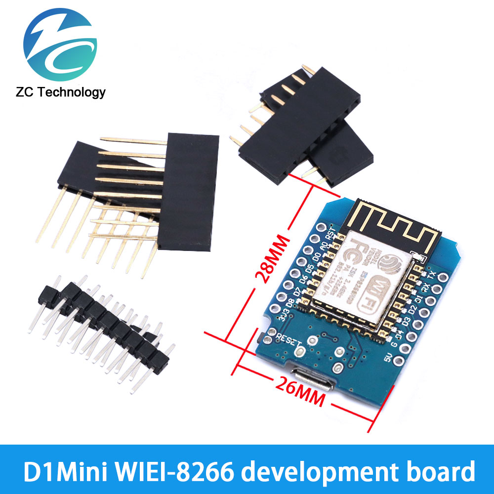 D1 Mini ESP8266 ESP-12F CH340G - огляд і ціна Dht22