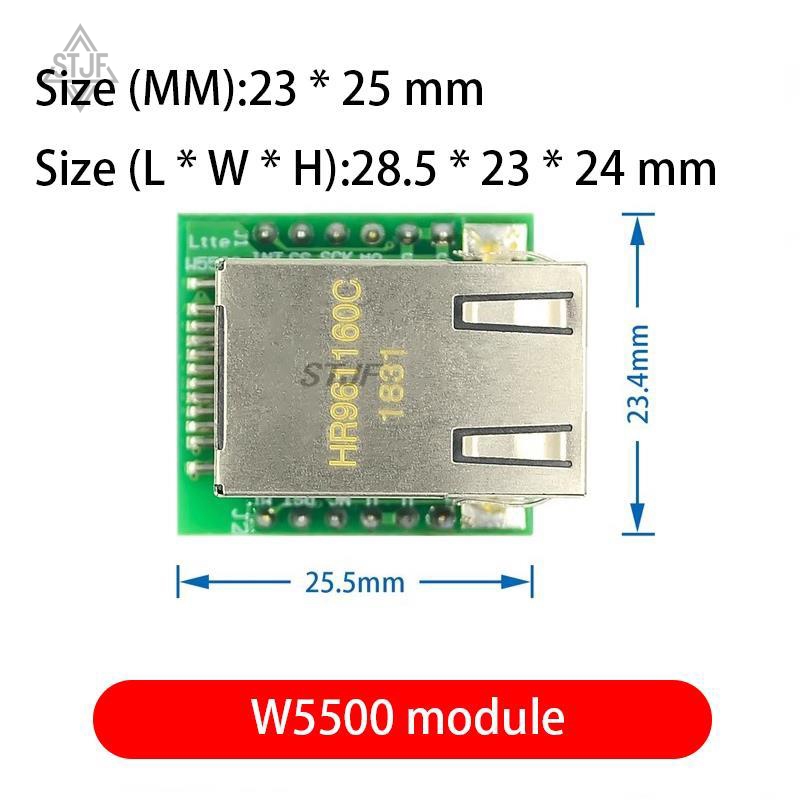 Elettronica intelligente USR-E - огляд і ціна Ethernet W5500