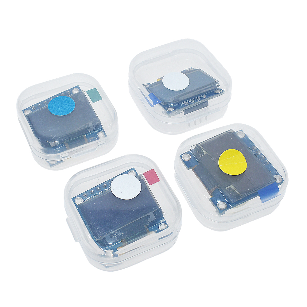 White Yellow Blue Color 4Pin 7 - огляд і ціна Oled Display 0.96