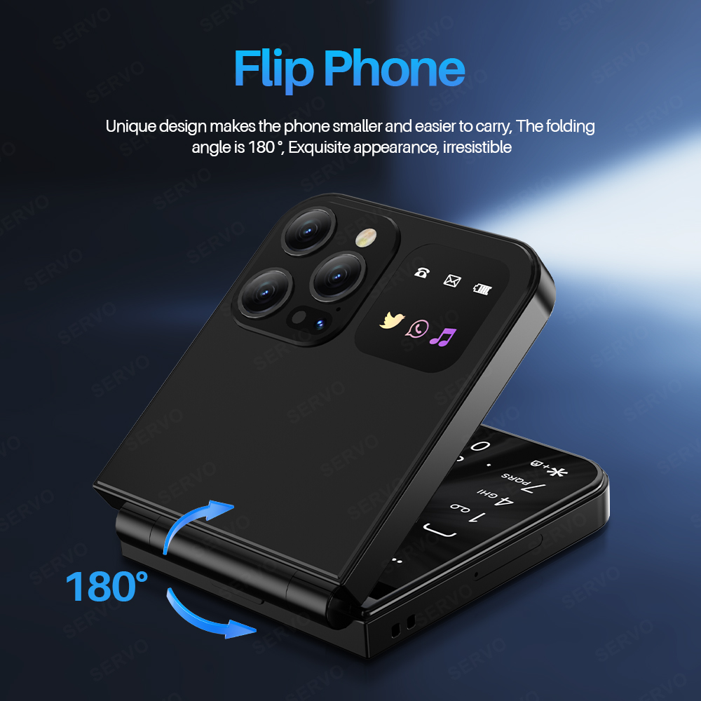 SERVO A50 PRO Flip Mobile Phon - огляд і ціна Tft Display 2.4