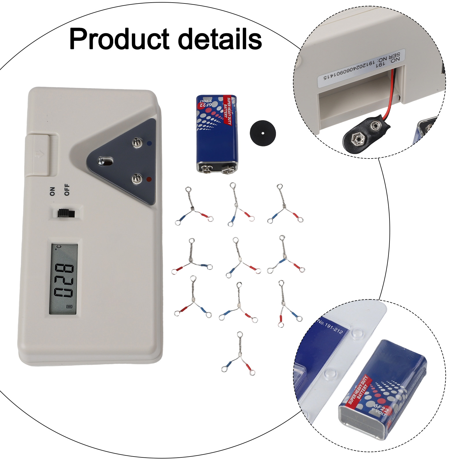 191 Soldering Iron Tip Tester  - огляд і ціна Soldering Iron Temperature Probe