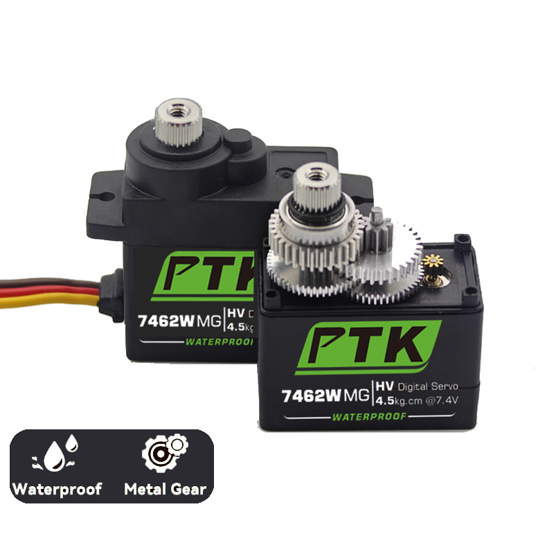 PTK 7462W MG Metal gear 9g mic - огляд і ціна Servo Sg90