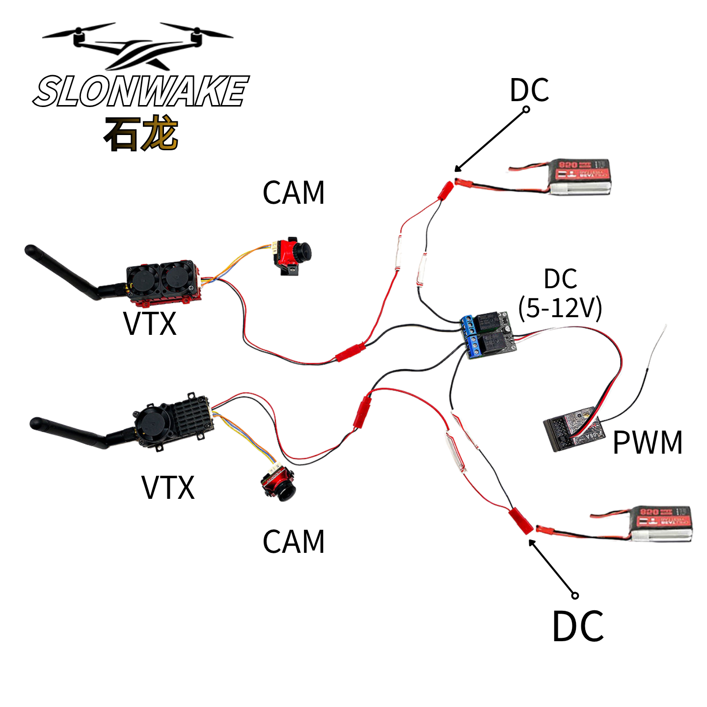 SLONWAKE PWM Relay Switch 2 In - огляд і ціна Relay Module 1 Channel
