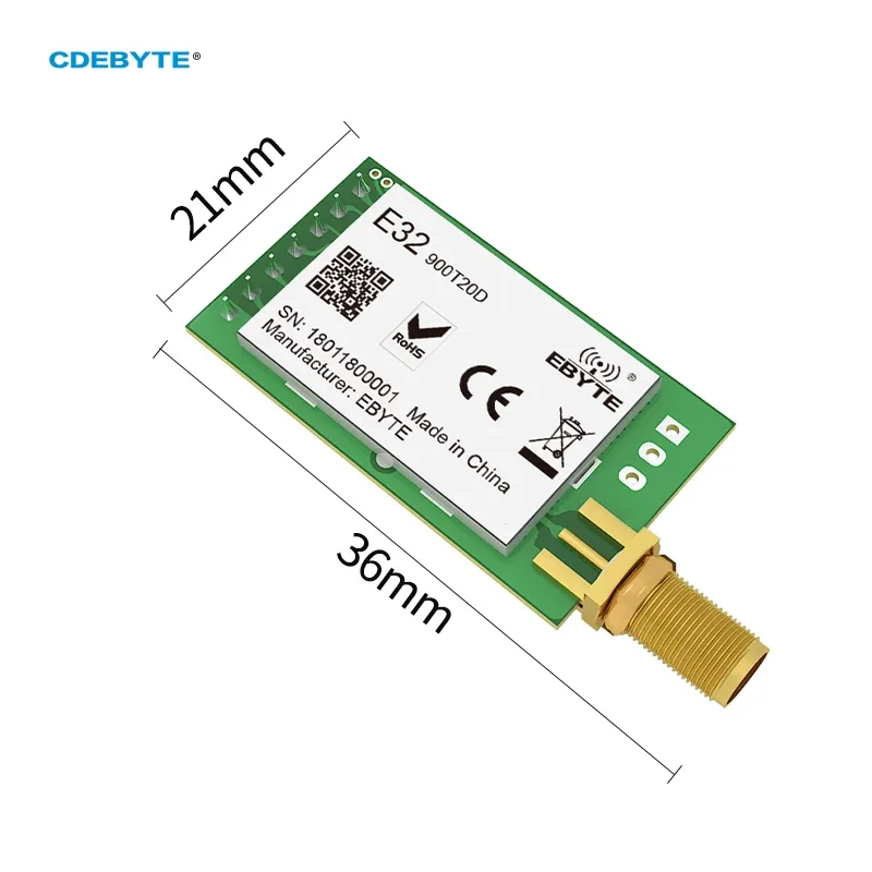 Ebyte E32-900T20D V8 LoRa 868M - огляд і ціна Lora Sx1278