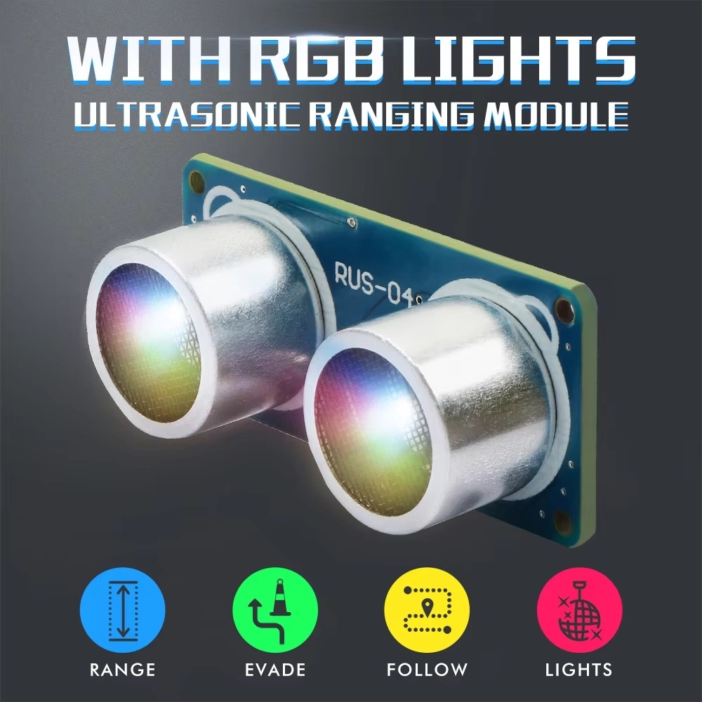 HC-SR04/RUS-04 Ultrasonic Modu - огляд і ціна Ultrasonic Sensor Hc-Sr04