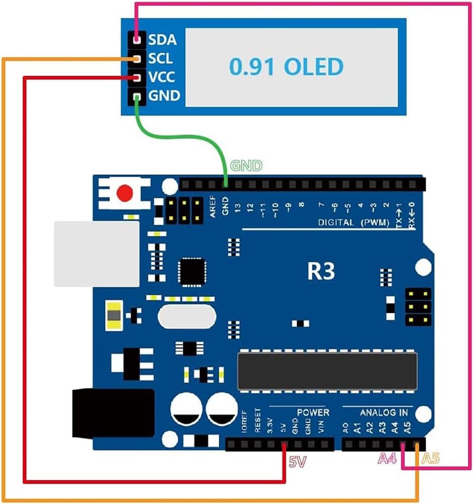 XZG 1-20PCS 0.91 Inch 128x32 I - огляд і ціна Ssd1306