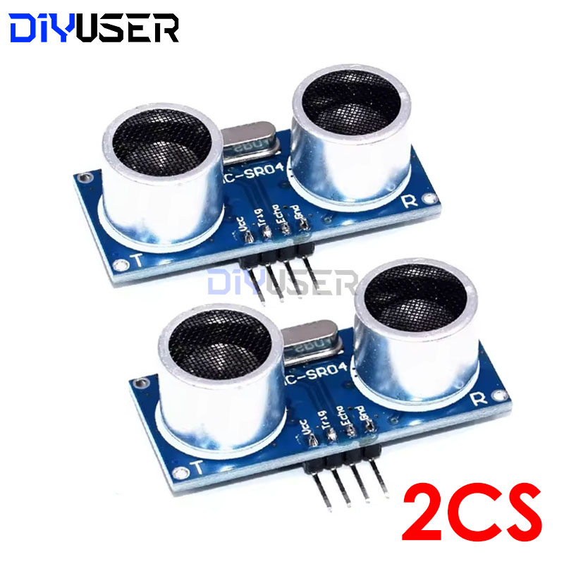 DIYUSER 2pcs Ultrasonic Module - огляд і ціна Ultrasonic Sensor Hc-Sr04