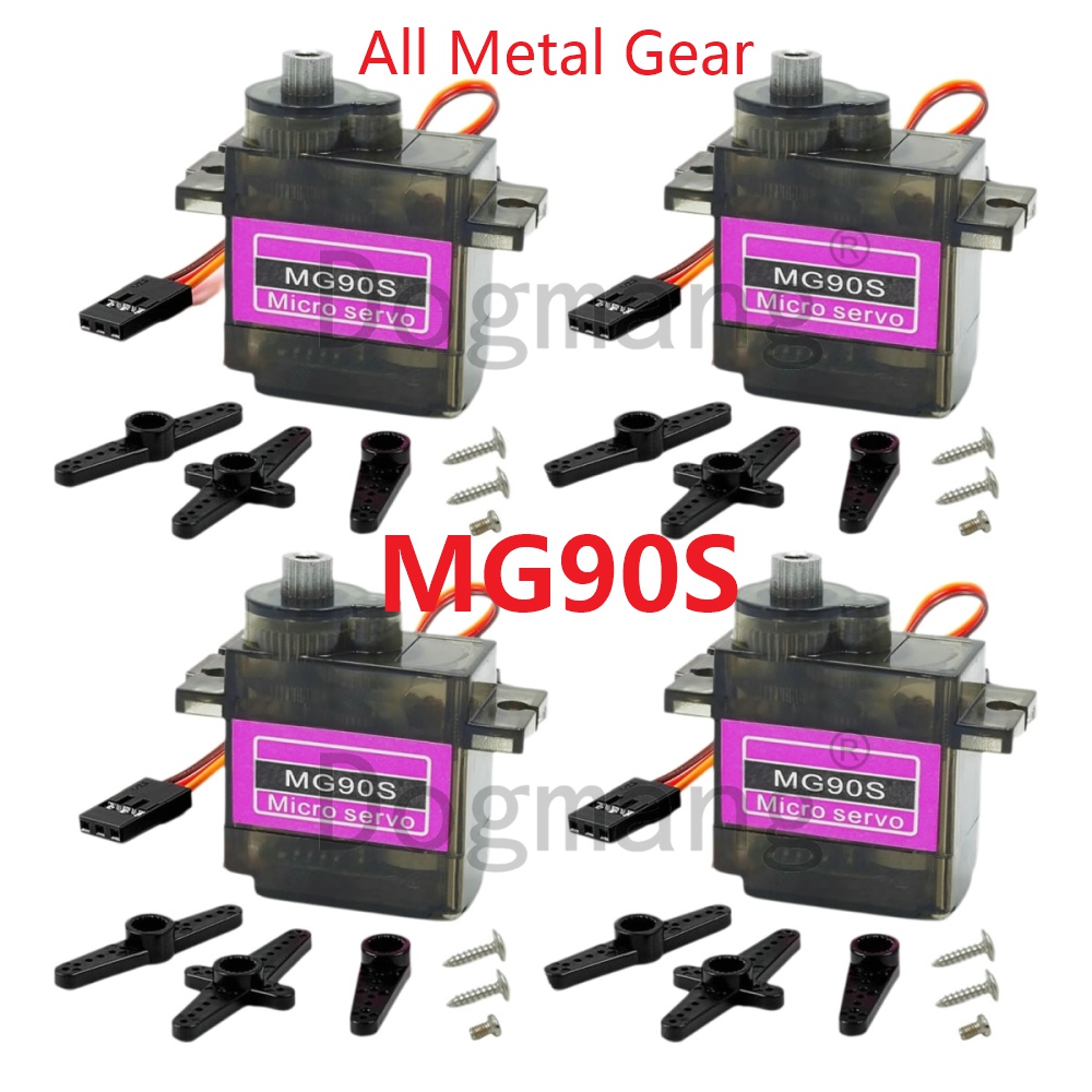 MG90S Servo 1/2/4/10/20/50 Pcs - огляд і ціна Servo Sg90