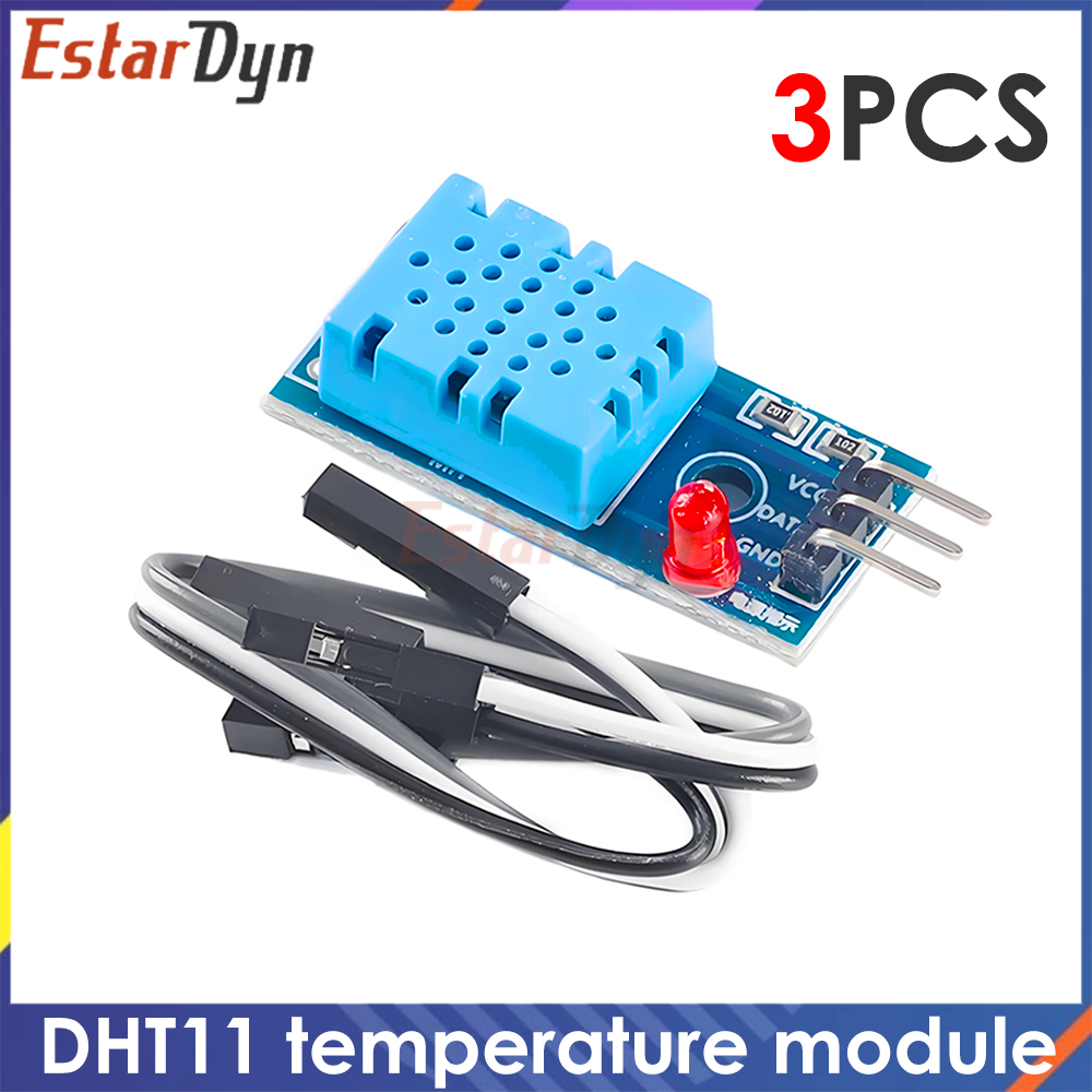 3PCS DHT11 Temperature Humidit - огляд і ціна Dht11