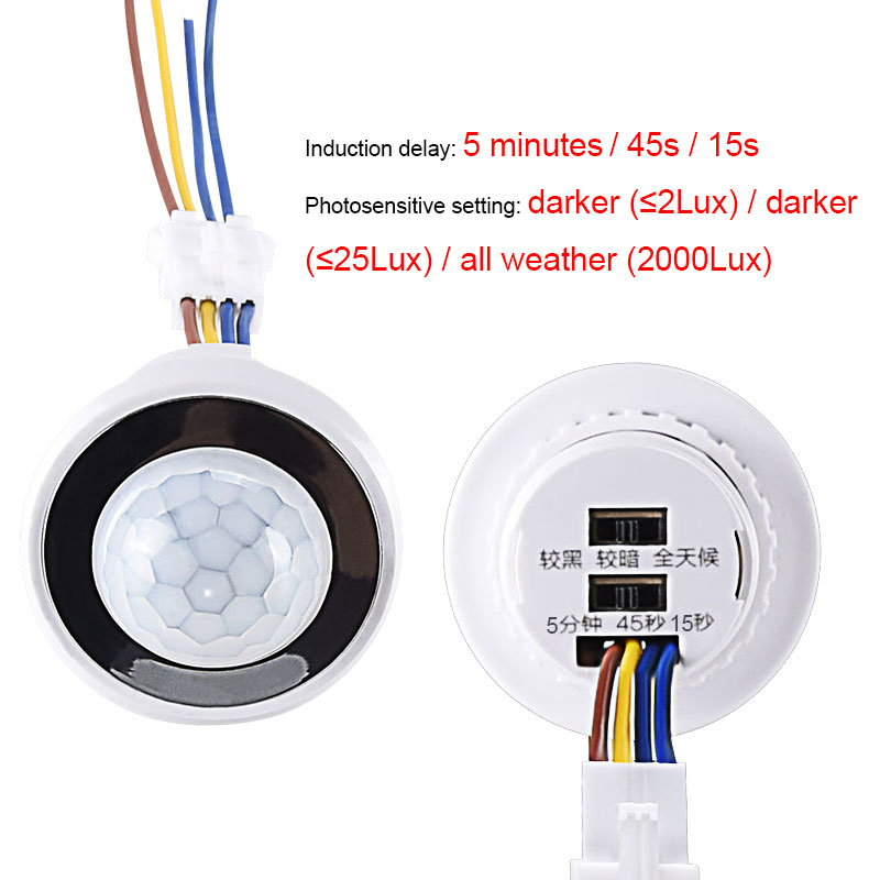 Human Body Sensor Detector LED - огляд і ціна Pir Motion Sensor