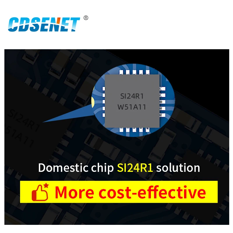 Si24R1 2.4GHz PA LNA rf SPI Mo - огляд і ціна Nrf24L01