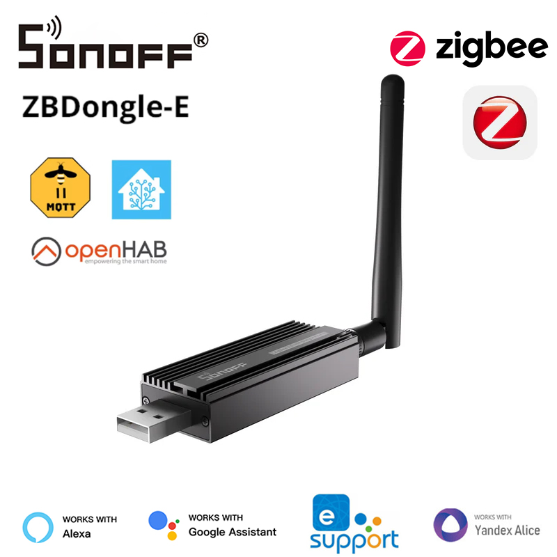 SONOFF Zigbee Dongle-E 3.0 USB - огляд і ціна Zigbee Cc2531