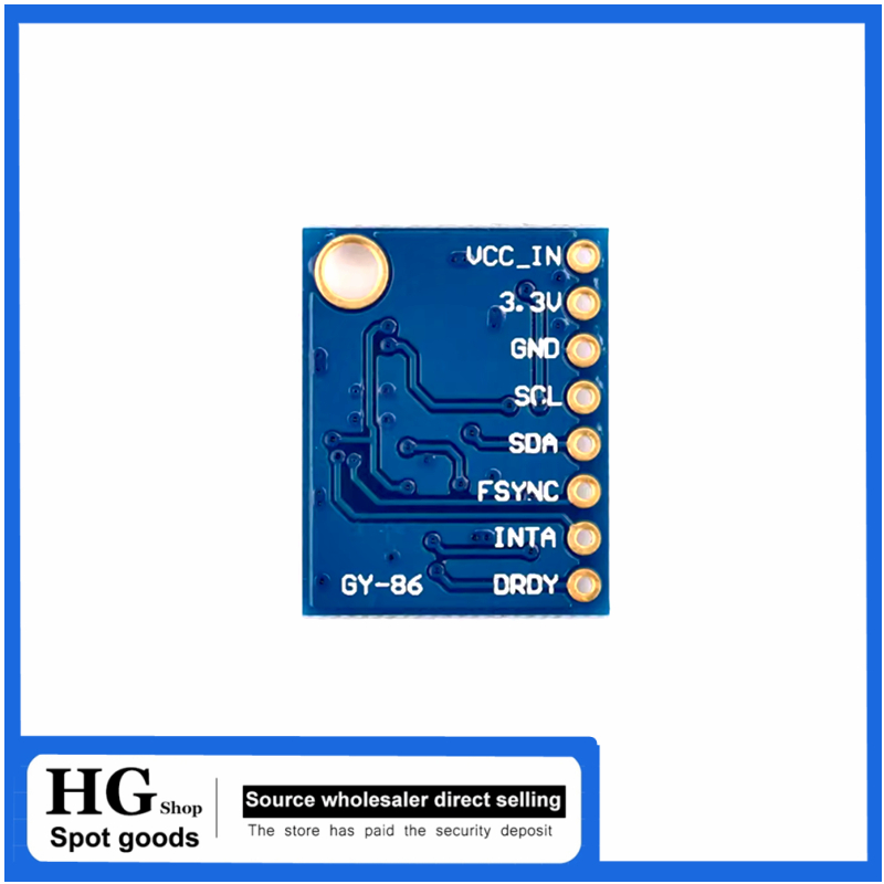 GY-86 10DOF MS5611 HMC5883L MP - огляд і ціна Mpu6050