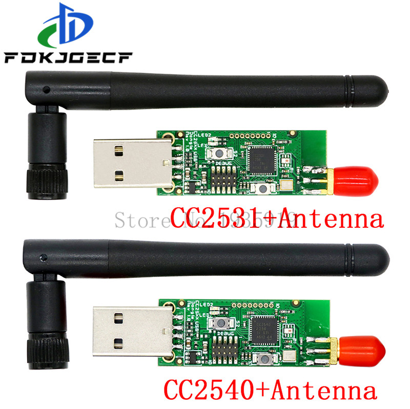 Wireless Zigbee CC2531 CC2540  - огляд і ціна Zigbee Cc2531